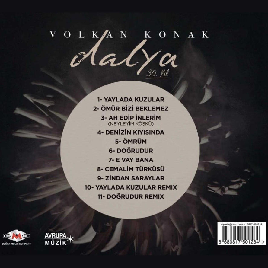 Volkan Konak CD- Dalya 30.Yıl (CD) Halk | Müziği | Türk Halk | CD