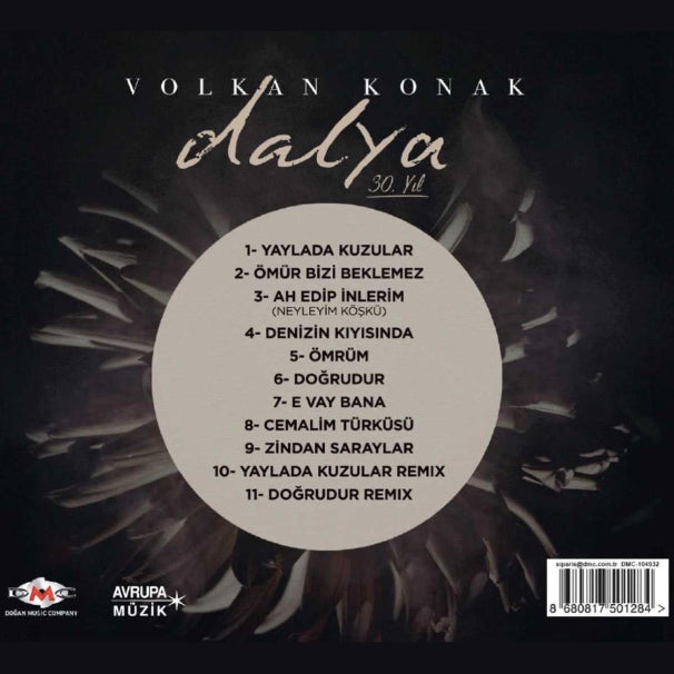 Volkan Konak CD- Dalya 30.Yıl (CD) Halk | Müziği | Türk Halk | CD