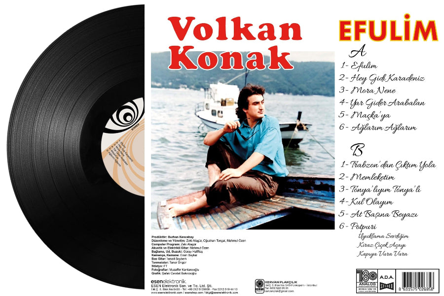 Volkan Konak - Efulim (Plak) Schallplatte |LP