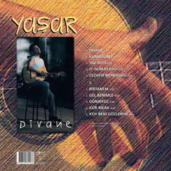 Yaşar - Divane (Plak) Divane -Yaşar Plak | Schallplatte | LP