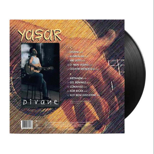 Yaşar - Divane (Plak)Turkish Pop | Türkçe pop | Plak | Türkçe Plak | Schallplatte | LP