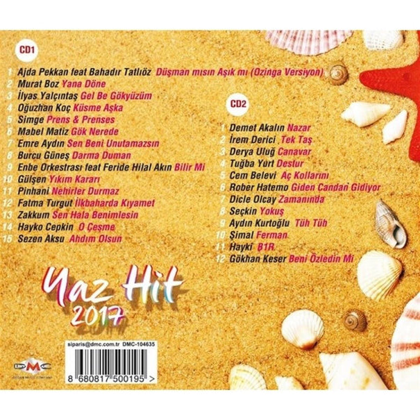 Yaz Hit 2017 - Çeşitli Sanatçılar (Türk Popu) | 2CD)