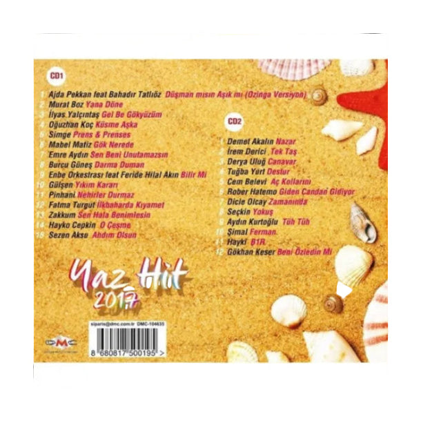 Yaz Hit 2017 - Çeşitli Sanatçılar (Türk Popu) | 2CD)