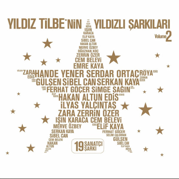 Yıldız Tilbe Plak |Yıldız Tilbe'nin Yıldızlı Şarkıları | Volume 2 (Arabesk Plak) Schallplatte | LP