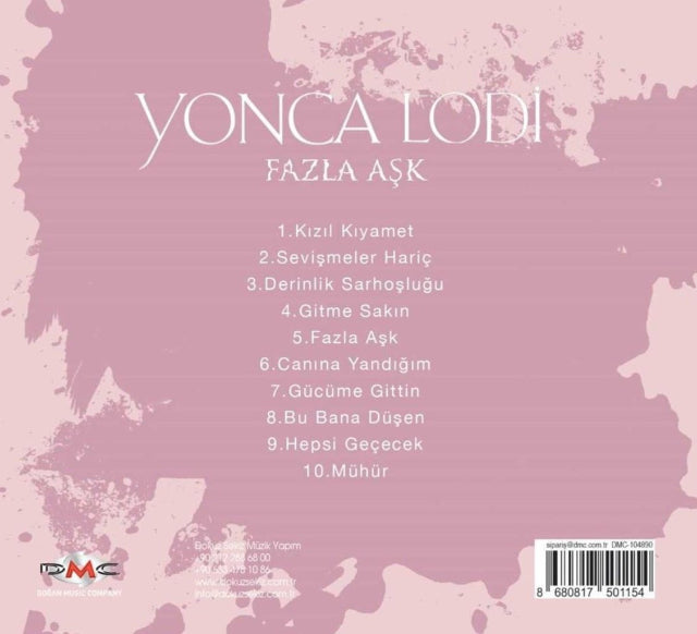 Yonca Lodi CD| Yonca Lodi- Fazla Aşk (CD)Türk | Pop | Müziği | CD