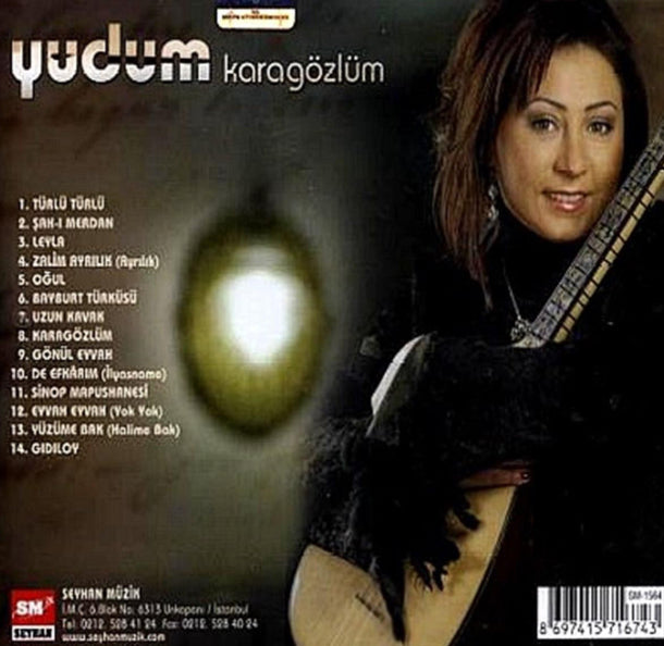 Yudum - Karagözlüm ( CD ) |Türk | Halk | Müziği | CD
