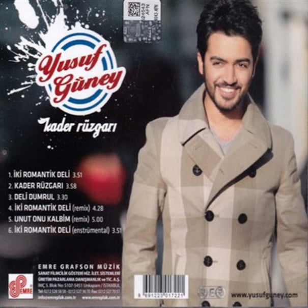 Yusuf Güney - Kader Rüzgarı(CD)