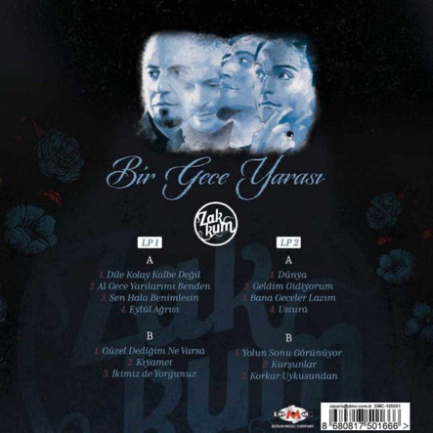 Türk Rock | Türkçe | Rock | plak | Zakkum - Bir Gece Yarası (2 Plak) Schallplatte | LP | Satın al
