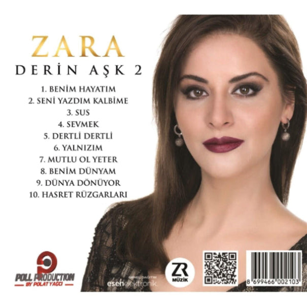 Zara - Derin Aşk 2 (Arabesk | CD)