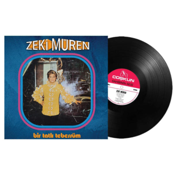 Zeki Müren Plak | Bir Tatlı Tebessüm | Türk Sanat | Müziği | Müzigi Plak | kayıt | LP