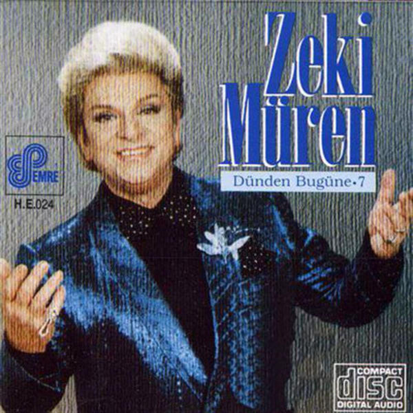 Zeki Müren CD - Dünden Bugüne | 7 (Türk Sanat Müziği | CD)Türk Sanat | Müziği | CD