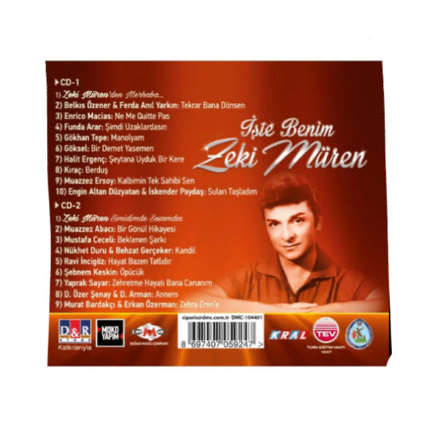 Zeki Müren- İşte Benim Zeki Müren | CD |Türk Sanat Müziği | çeşitli sanatçılar | dan | Zeki Müren Sarkıları | CD