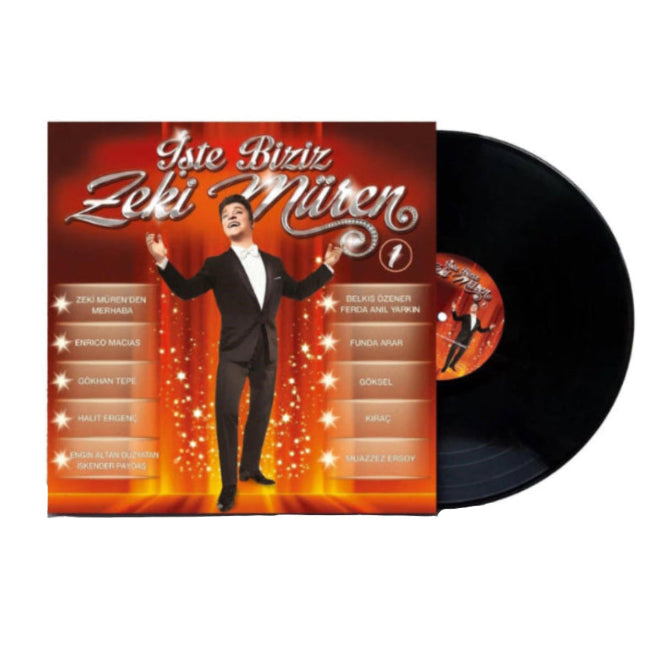 Zeki Müren - İşte Biziz Zeki Müren Vol.1 (Plak) Çeşitli Sanatçılar dan | Zeki Müren Şarkıları | Plak | LP | Schallplatte