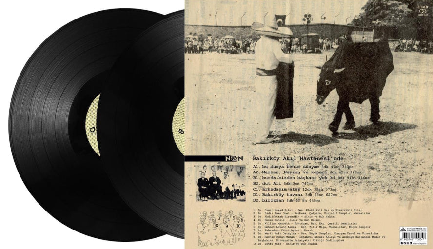 Zen - Bakırköy Akıl Hastanesi'nde (2 Plak) Türkçe | Kaynak | Plak | kayıt | LP