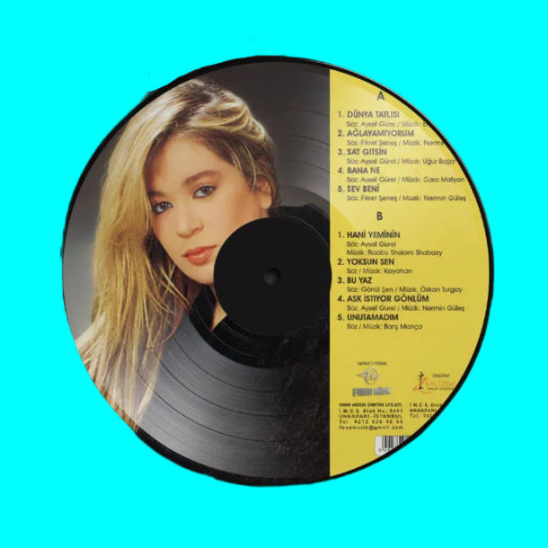 Zerrin Özer Plak | Dünya Tatlısı (Türkischer Pop | Türkce Pop |Plak | Schallplatte) LP