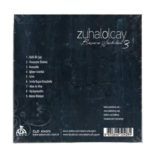 Zuhal Olcay- Başucu Şarkıları 3 (CD)Türkçe | Pop | CD