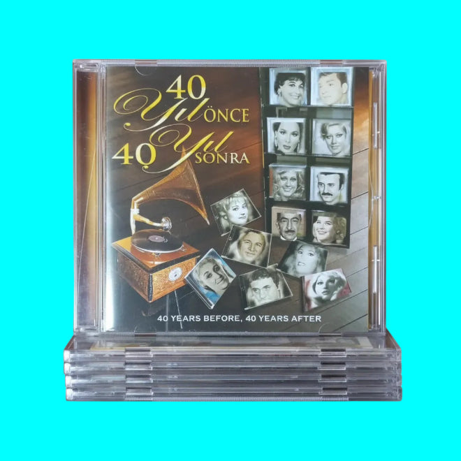 40 Years Before 40 Years After | 40 Yil Önce 40 Yıl Sonra | CD | Türk Sanat | Müziği | CD