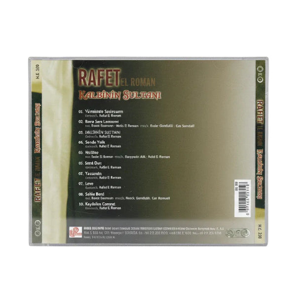 Rafet El Roman | CD - Kalbimin Sultani (CD )Türkçe CD
