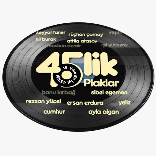 19 Yılın En İyi 45' liği Plak (en iyi 45 ilk Plak) En İyi 45' lik Plak | 19 Yılın En İyi 45' liği Schallplatte (Plak)