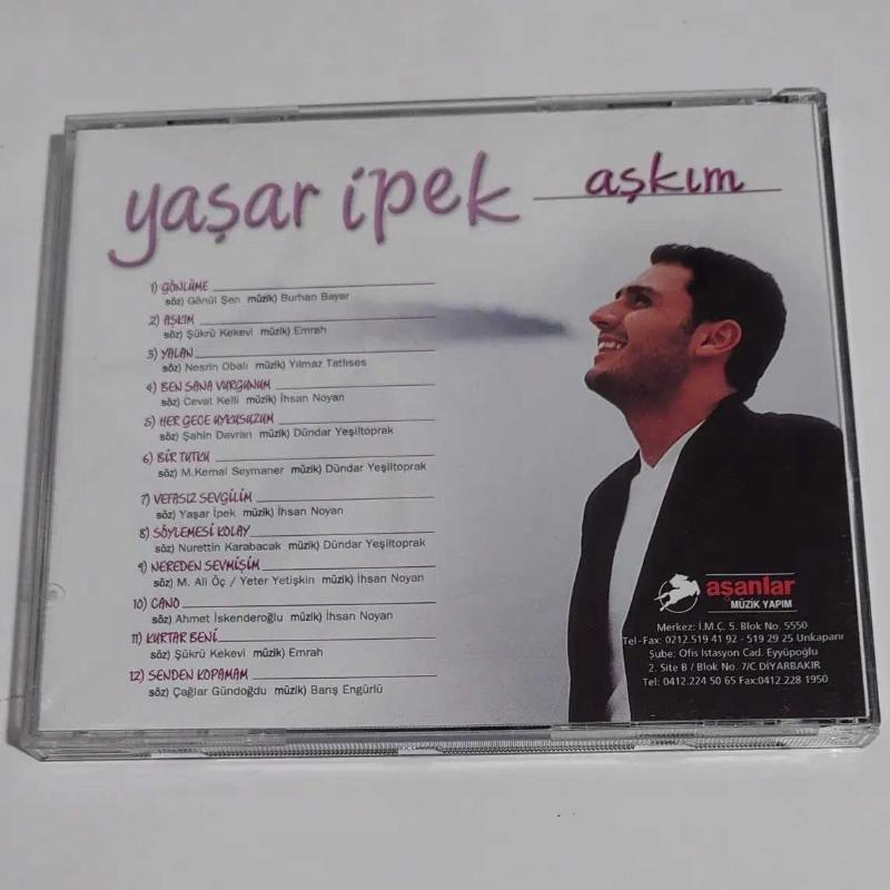 YAŞAR İPEK AŞKIM CD