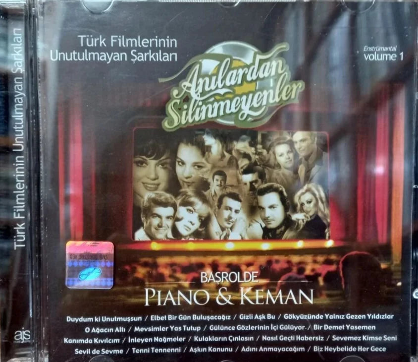 Anılardan Silinmeyenler -Başrolde Piano|Keman|CD