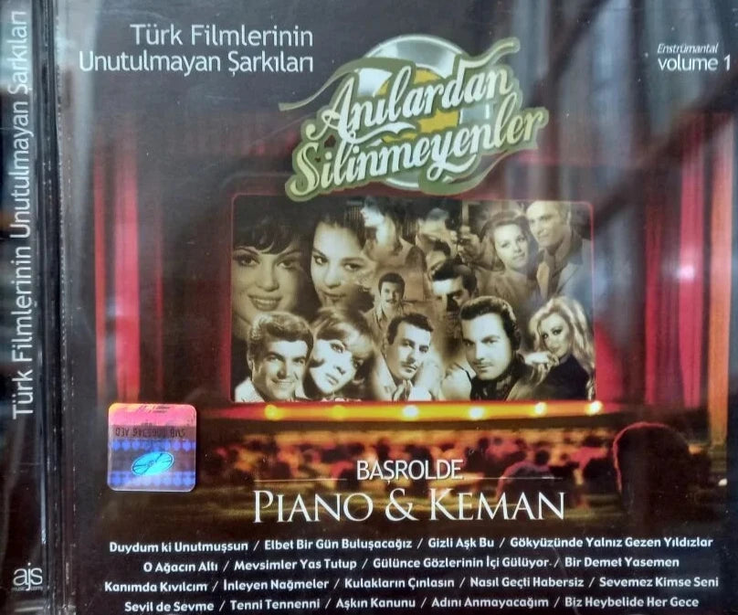 Anılardan Silinmeyenler -Başrolde Piano|Keman|CD