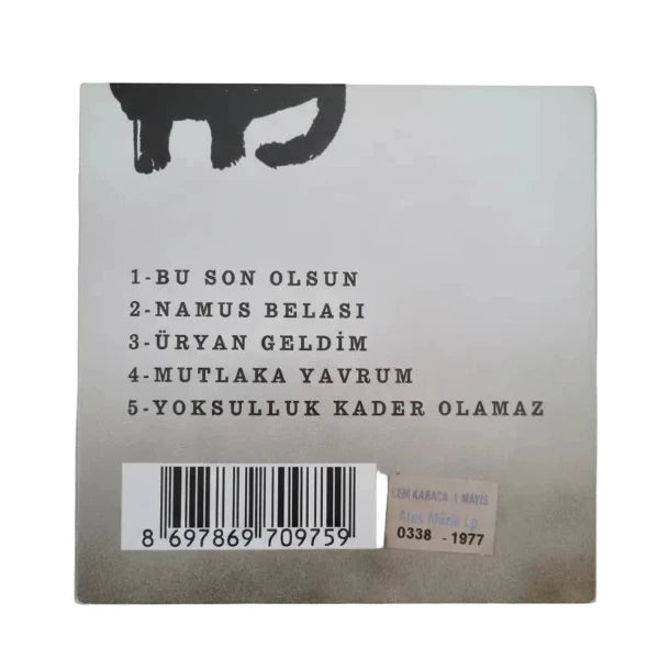 Cem Karaca - 1 Mayıs Plak (Hologram Numaralı Özel Plak) Cem Karaca 1 Mayıs Plak