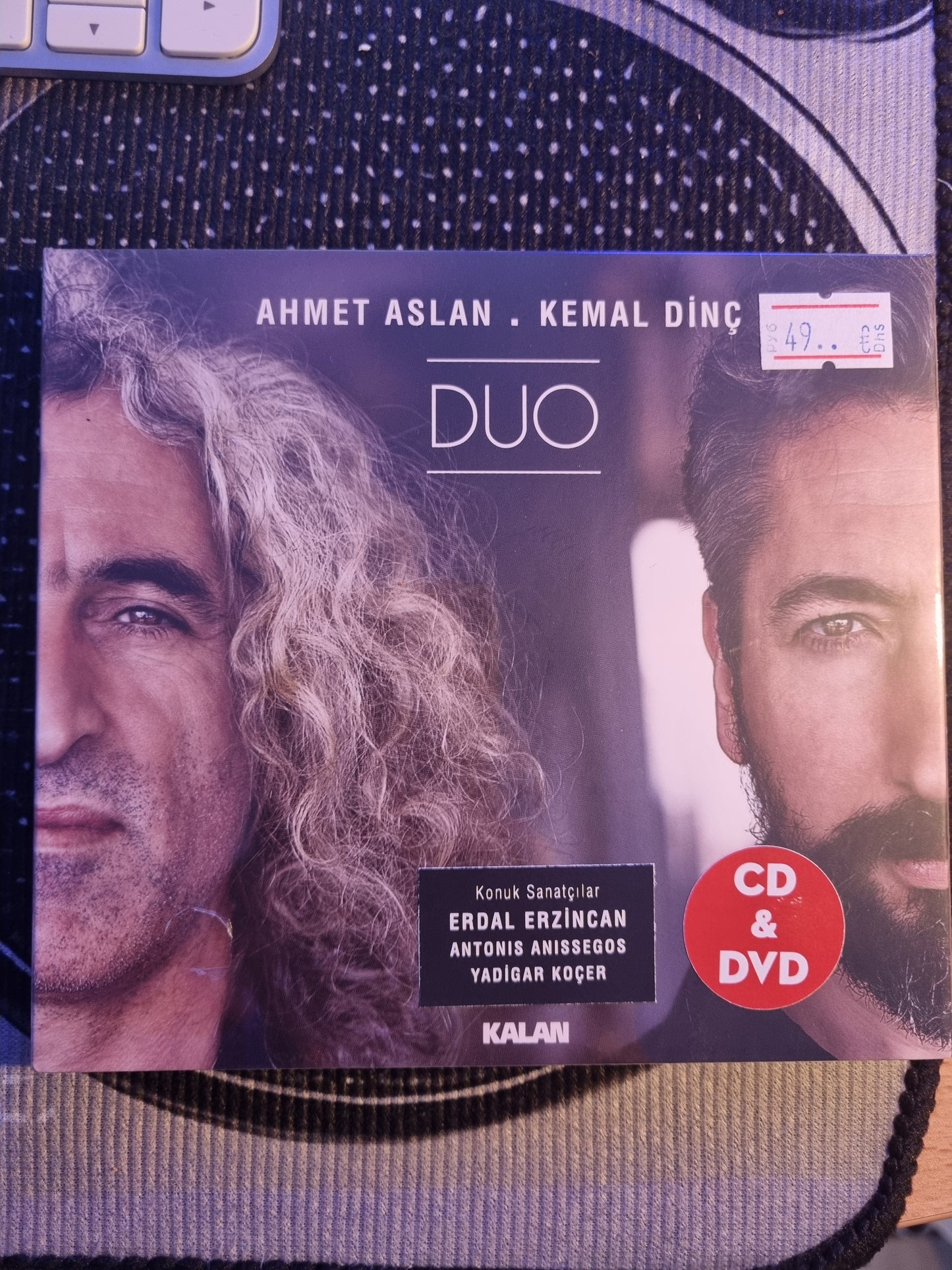 AHMET ASLAN - KEMAL DINC -DUO 2 -CD+ DVD KALAN