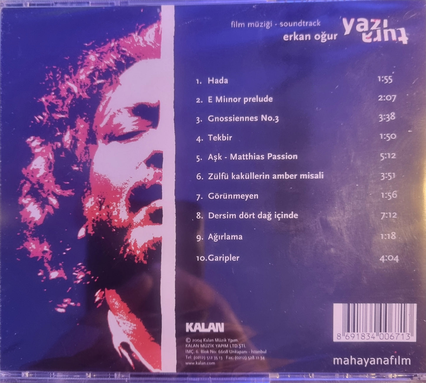 Erkan Oğur - Yazı Tura Orijinal Film Müzikleri (CD)