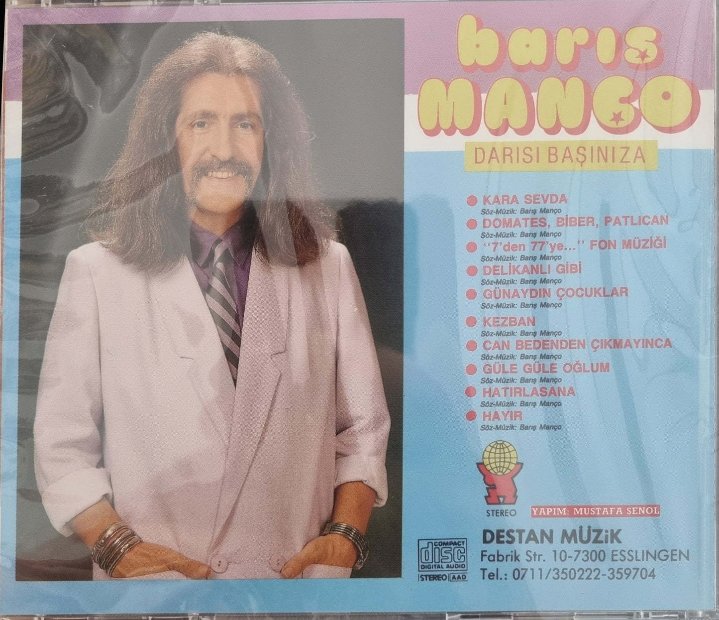 Barış Manço CD -Baris Manco-Darisi Basiniza- Darısı Başınıza (CD)