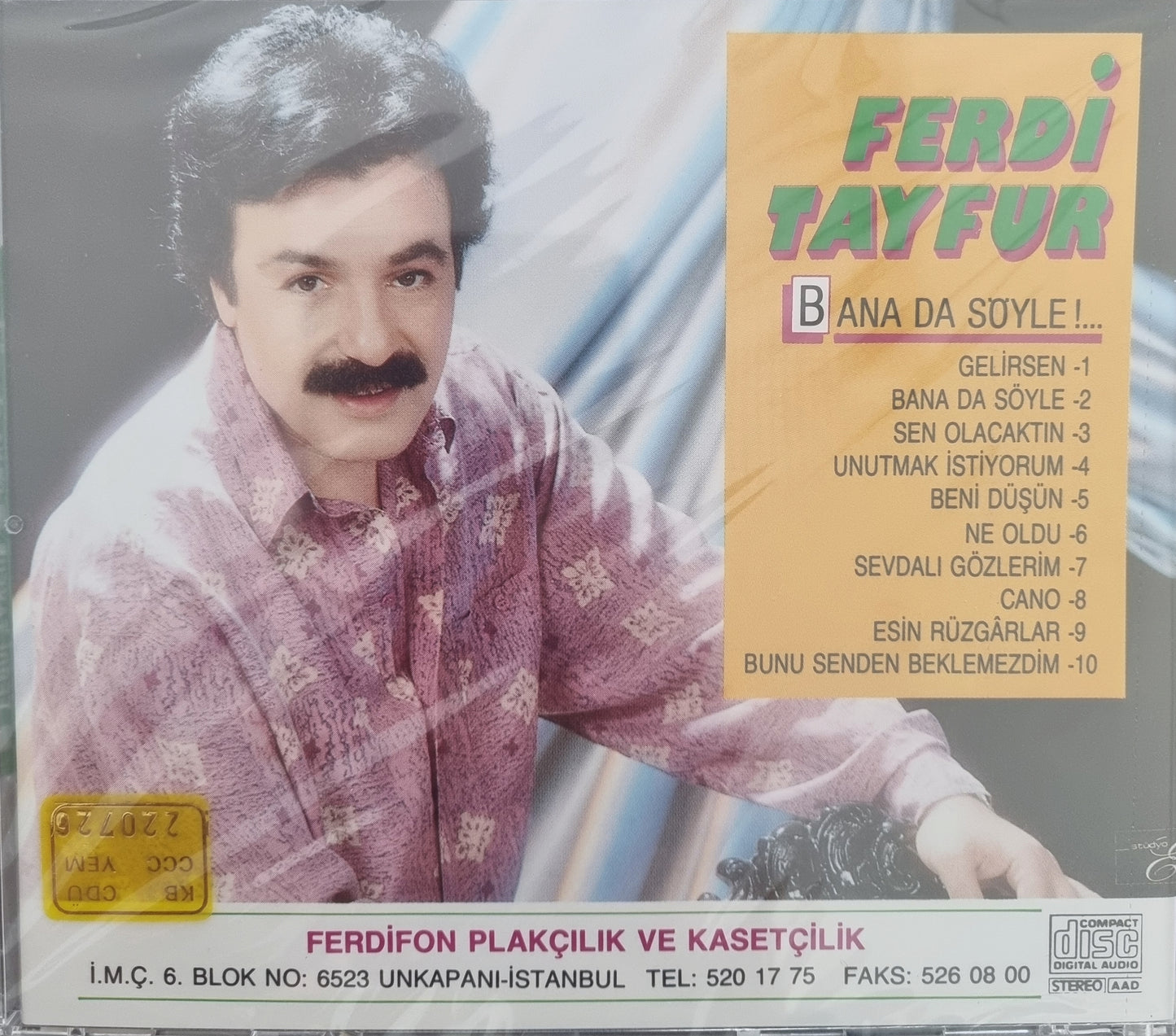 Ferdi Tayfur-Bana Da Söyle(CD)