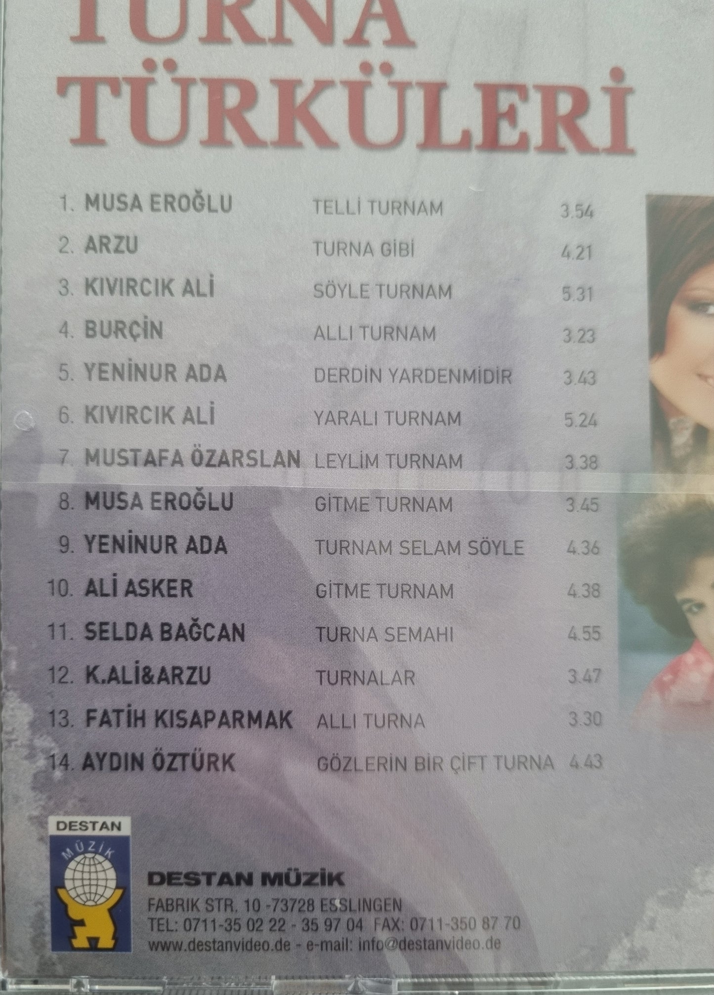 TURNA TÜRKÜLERi -Degisik Sanatcilarla CD