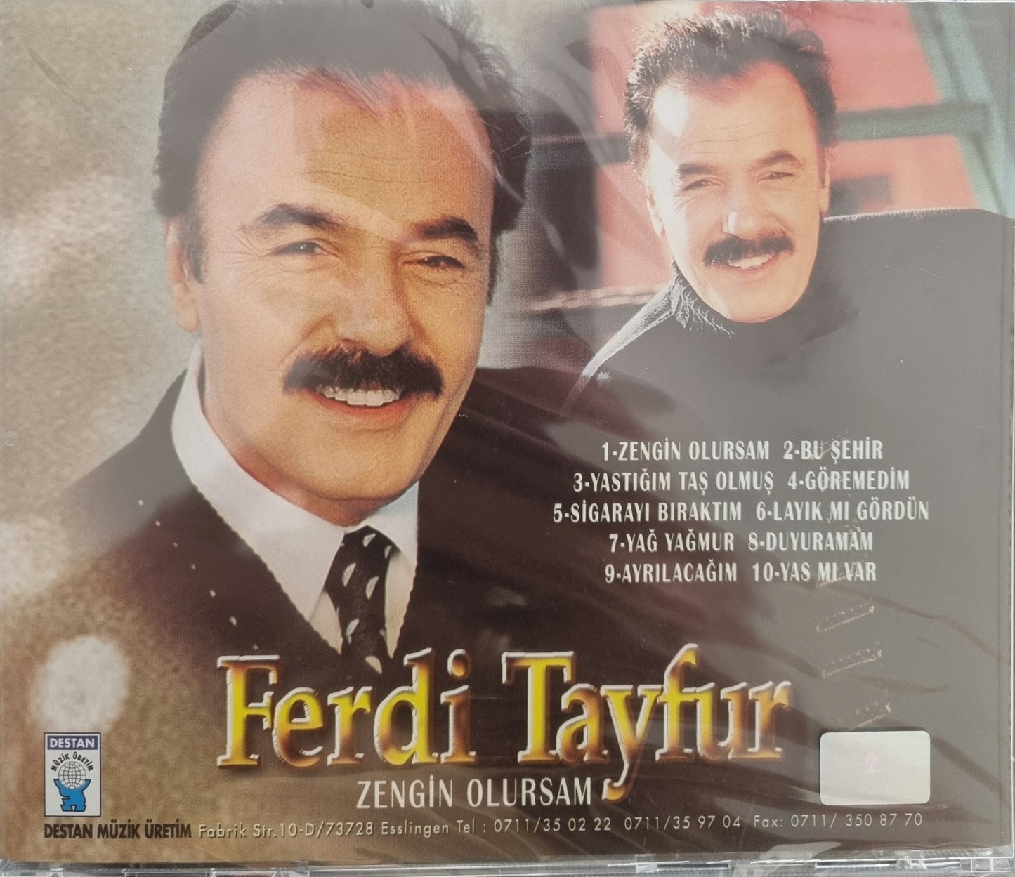 Ferdi Tayfur - Zengin olursam CD(Destan Müzik)