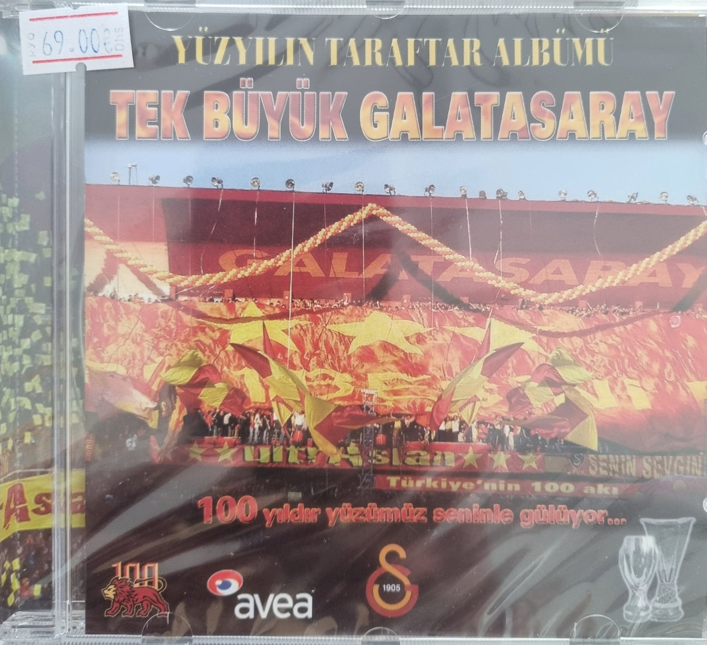 Artvizyon Yapım Galatasaray Taraftar Albümü - Yüzyılın Taraftar Albümü CD