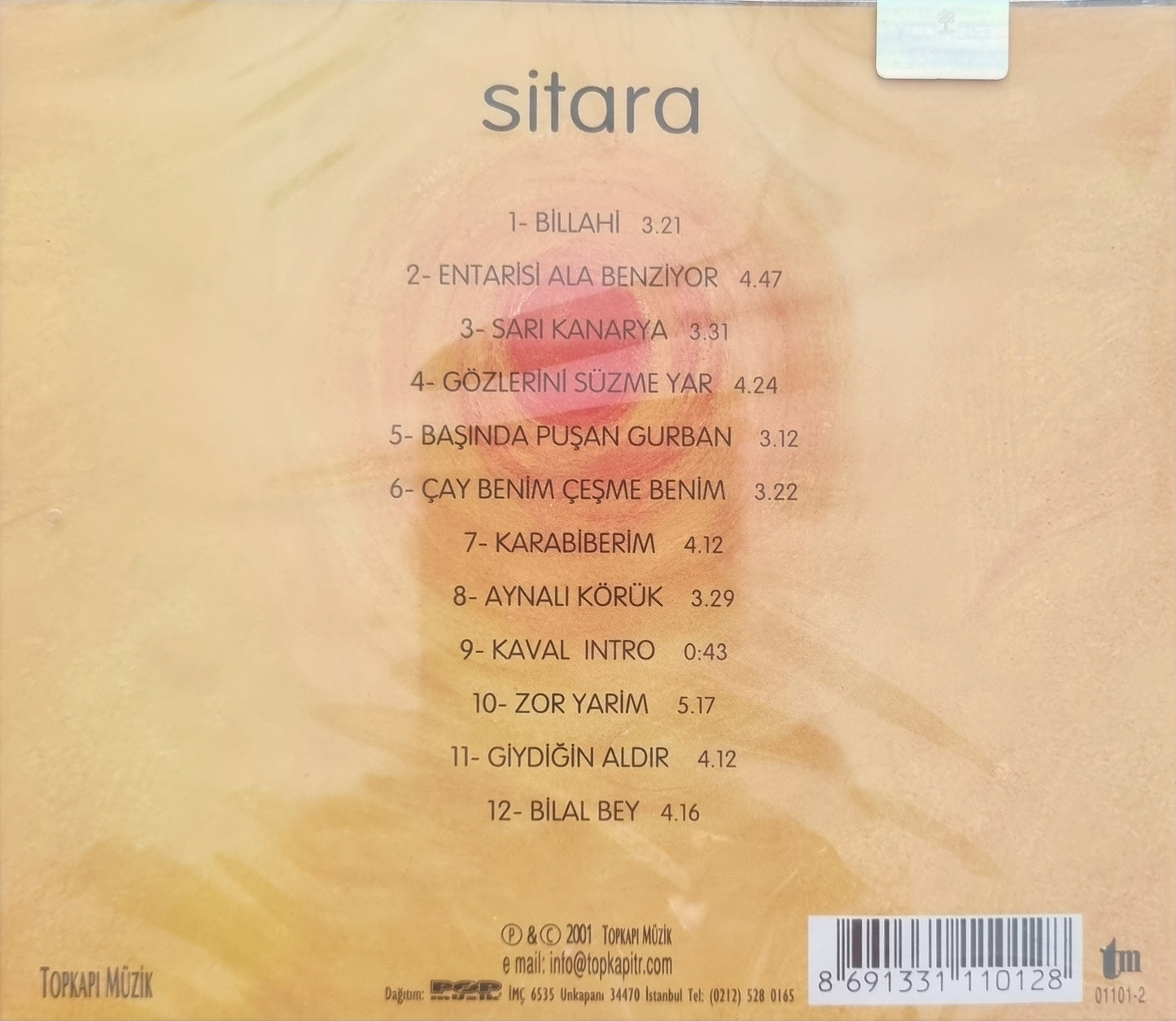 Sitara-BILLAHI CD - sitara Billahi CD