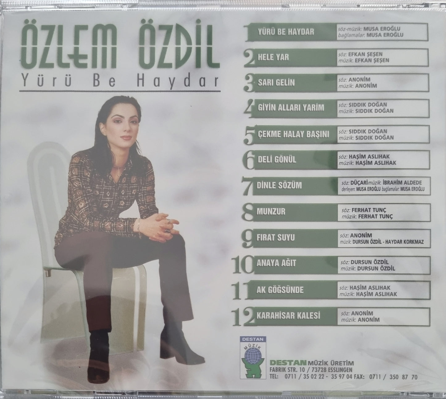 ÖZLEM ÖZDiL- Yürü Be Haydar CD