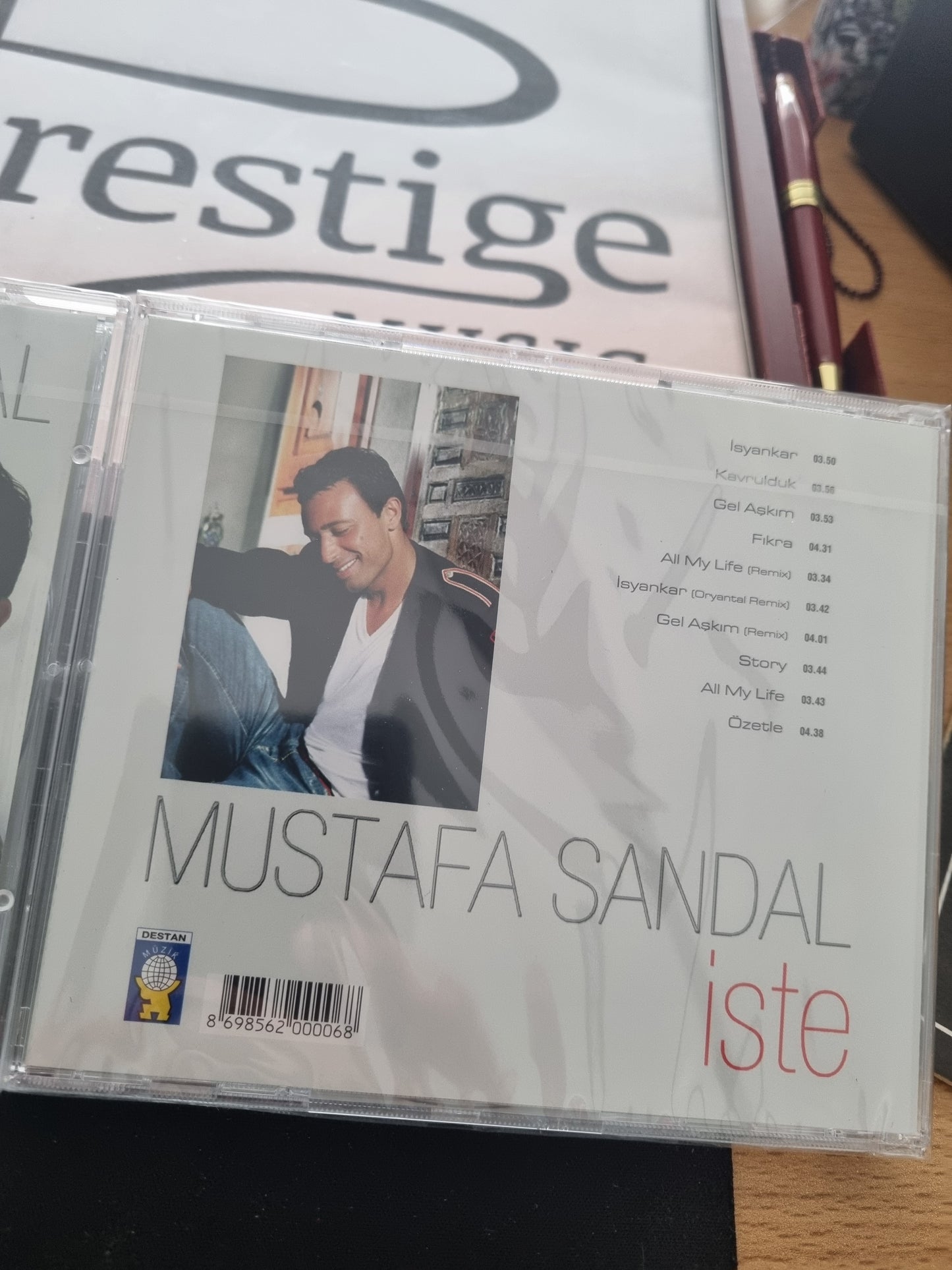 MUSTAFA SANDAL-iSTE-Türkce Pop Müzik CD