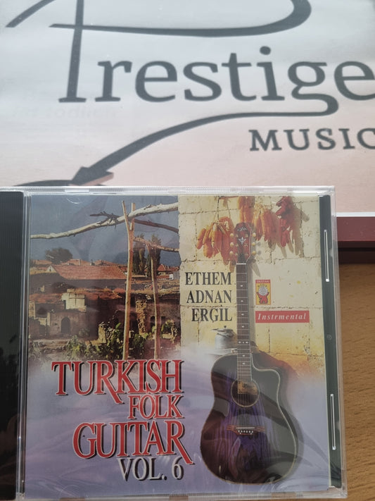 Turkish Folk Guitar| 6 (CD) enstrümantal |instrumental | CD | CD's