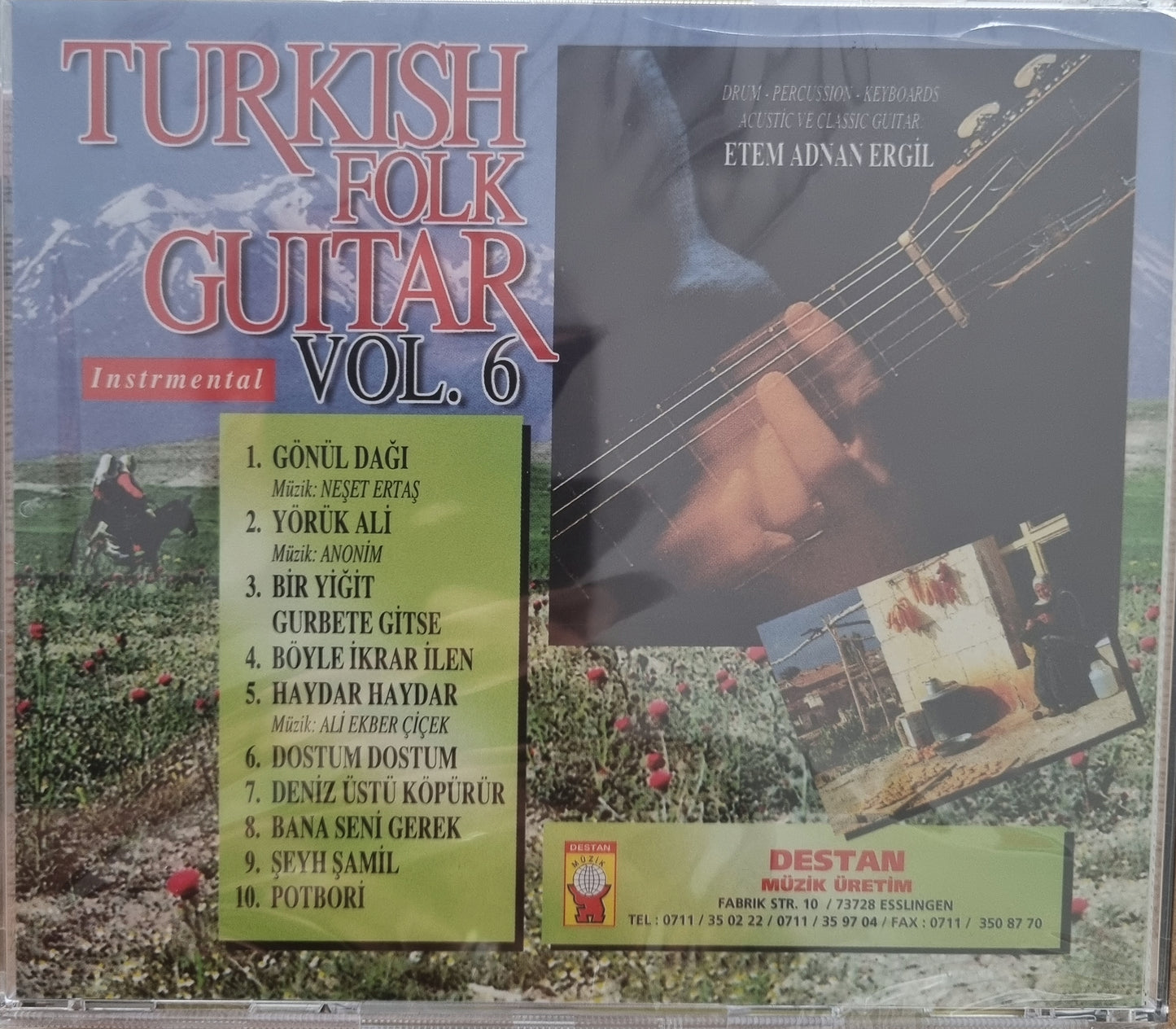 Turkish Folk Guitar 6 CD