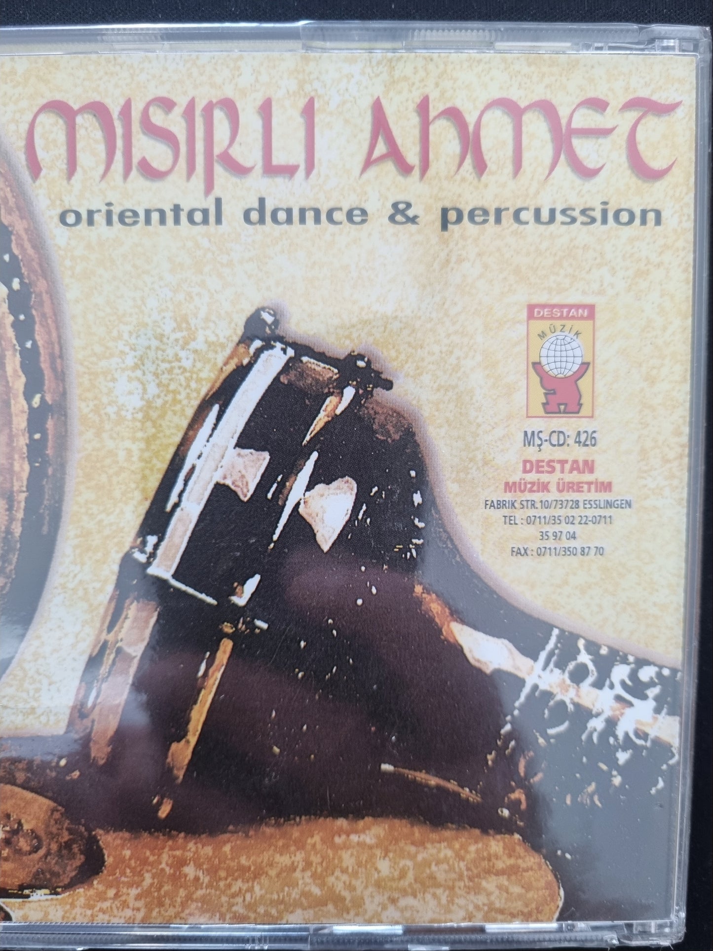 Oriental Dance-Percussion CD(DESTAN Müzik)