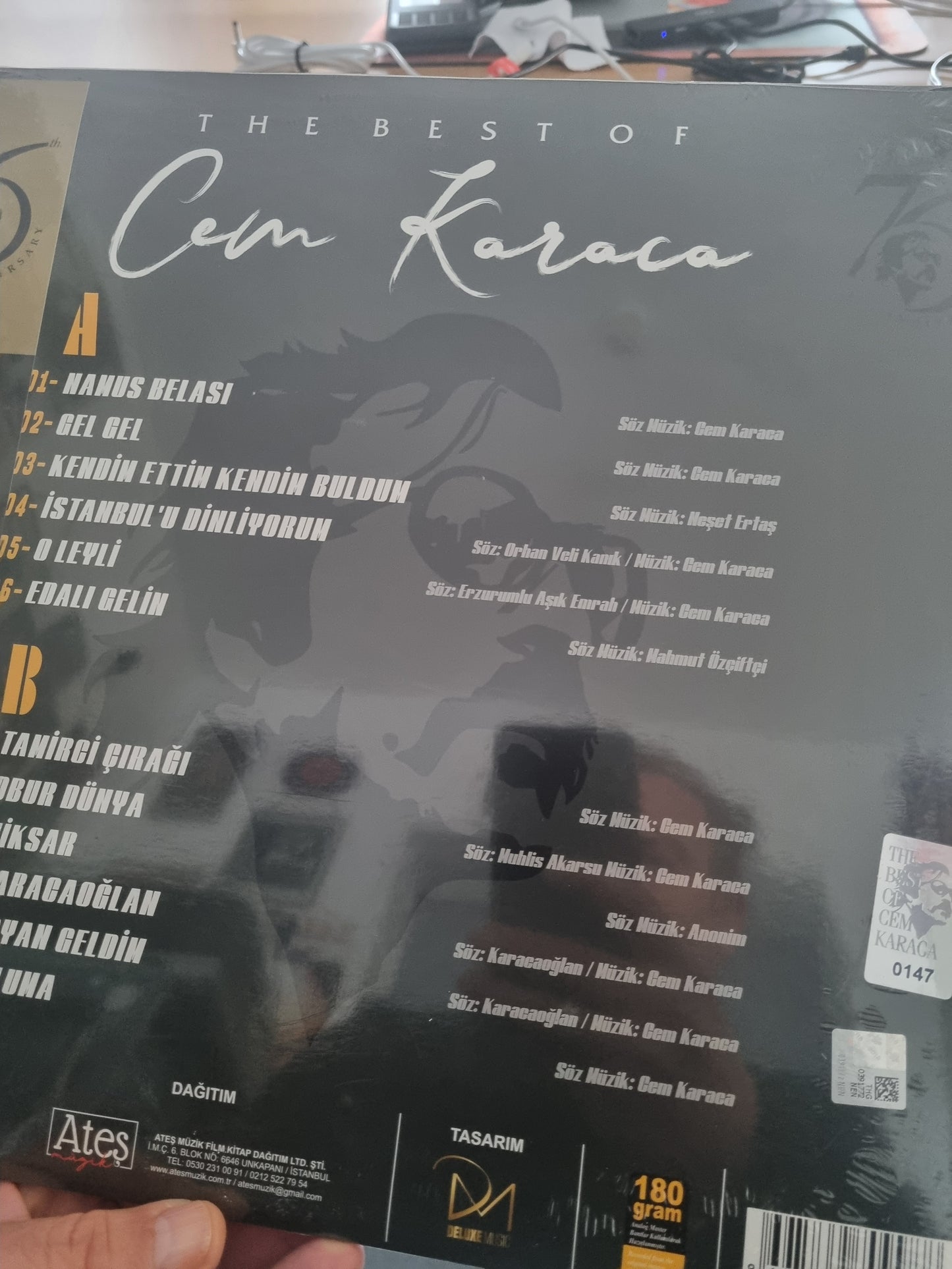 CEM KARACA - THE BEST OF - 1945-∞ - Vinyl - Plak