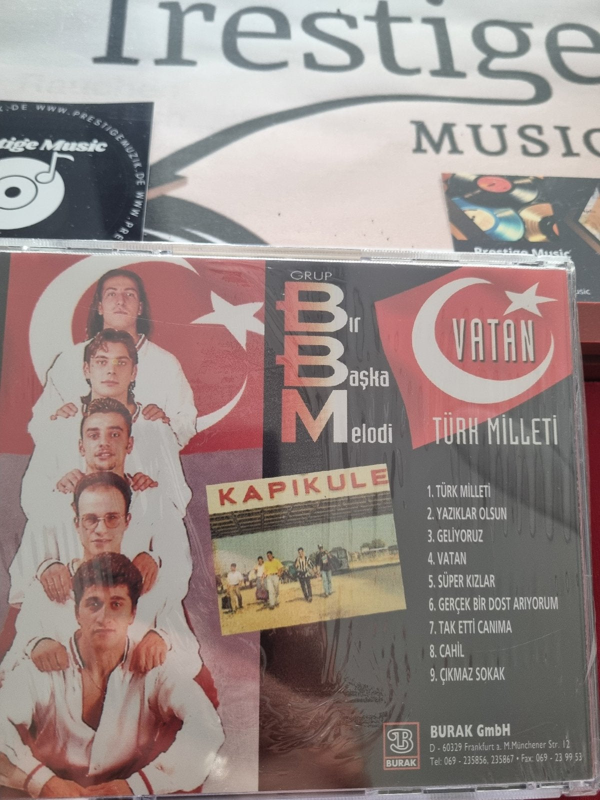 Bir Başka Melodi ( CD ) Türk Milleti Vatan CD ( grup BBM )