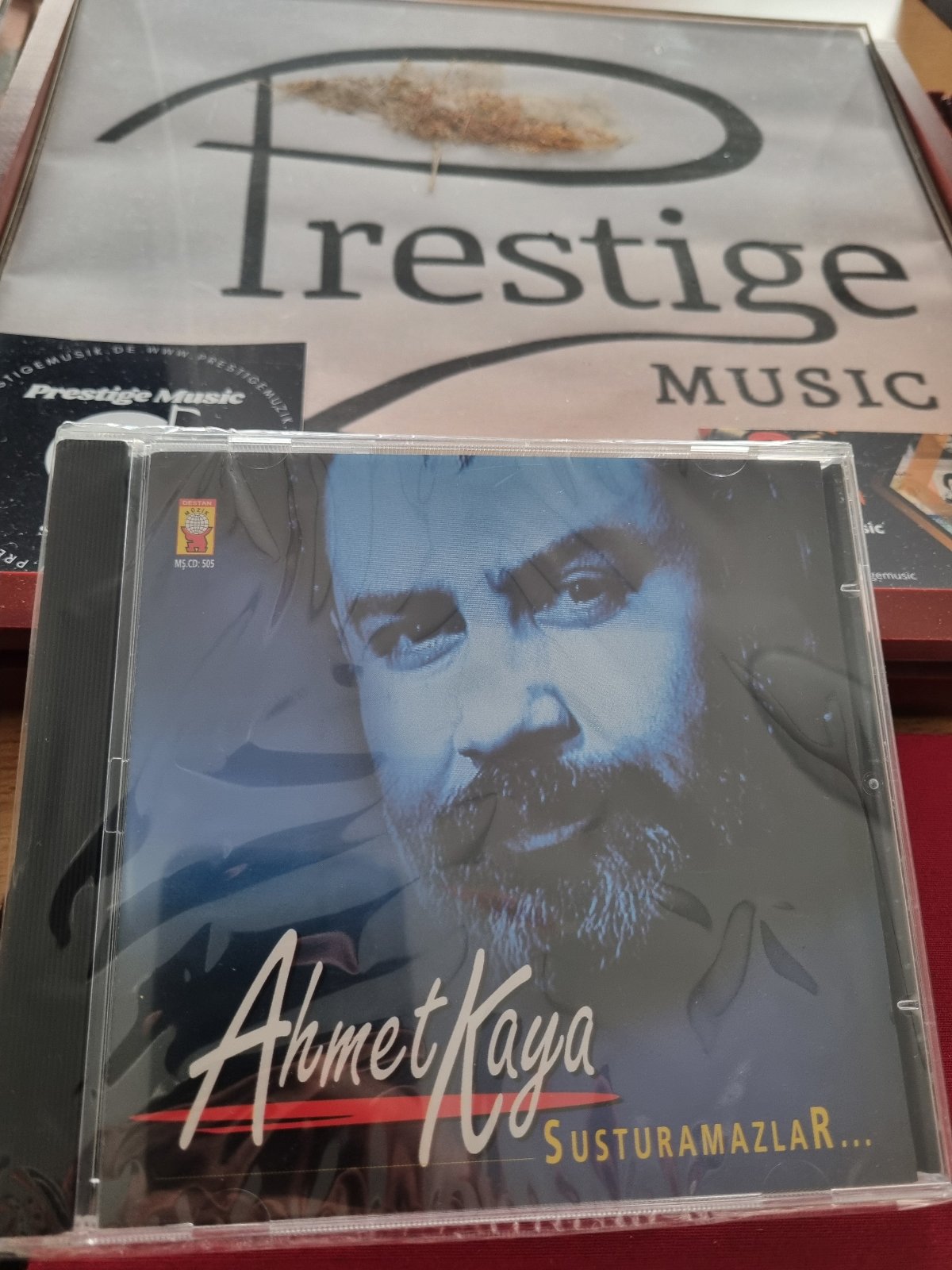 Ahmet Kaya CD | Ahmet Kaya Susturamazlar ( Destan Müzik | ALMANYA | Stuttgart | Esslingen Baski | CD )