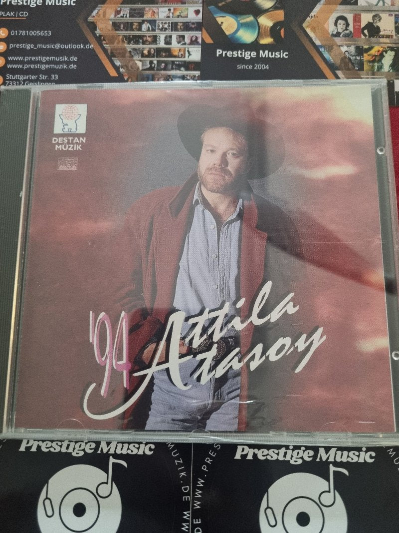 ATİLLA ATASOY 94 CD| DESTAN Müzik (Almanya | Stuttgart | Esslingen Baski CD )