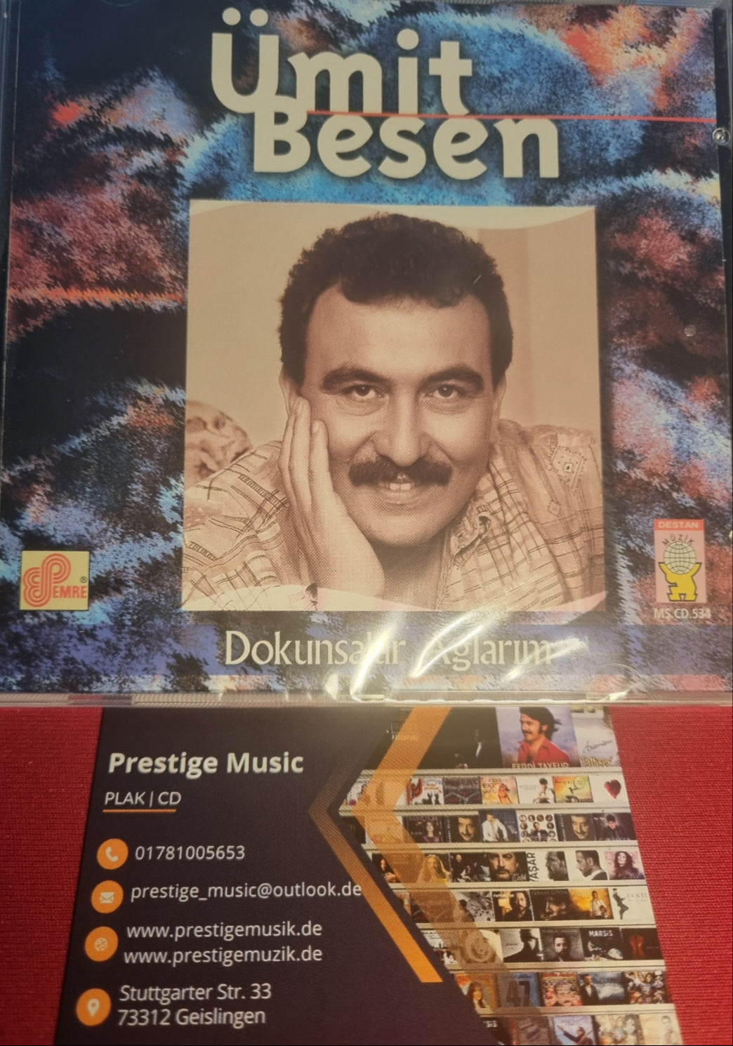 Ümit Besen - Dokunsalar Ağlarım (Destan Müzik | Arabesk | CD)