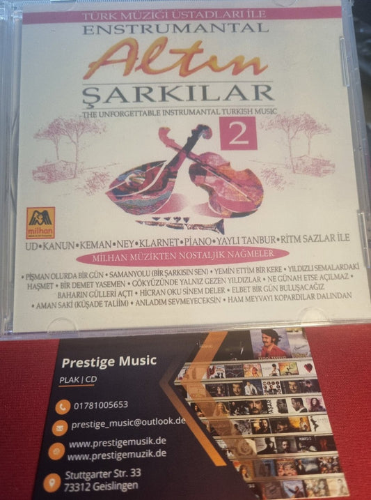 Altin Şarkılar 2 CD ALTIN ŞARKILAR 2(ENSTRUMANTAL)