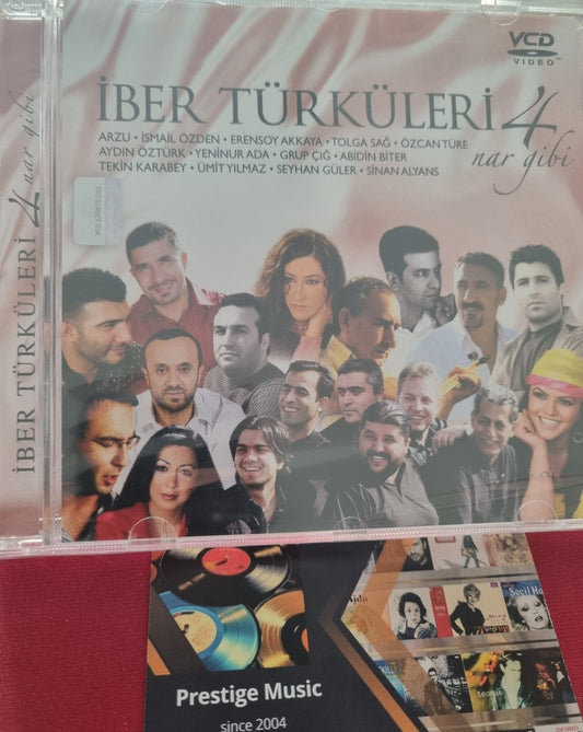 Iber Türküleri VCD - iber Türküleri 4 | Nar Gibi (CD) Türk Halk | Müziği | Video kaset | CD