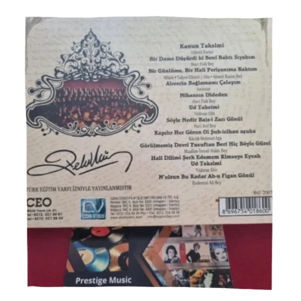 ZEKİ MÜREN CD (CEO 2007) CD| Türk Sanat | Sanat | Müziği | CD