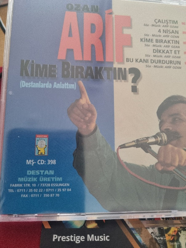 Ozan Arif - Kime Bıraktın(Destanlarda Anlattım (CD)Almanya DESTAN Müzik CD