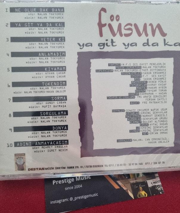 Füsun CD - Füsun Ya Git Ya Da Kal Destan Müzik CD